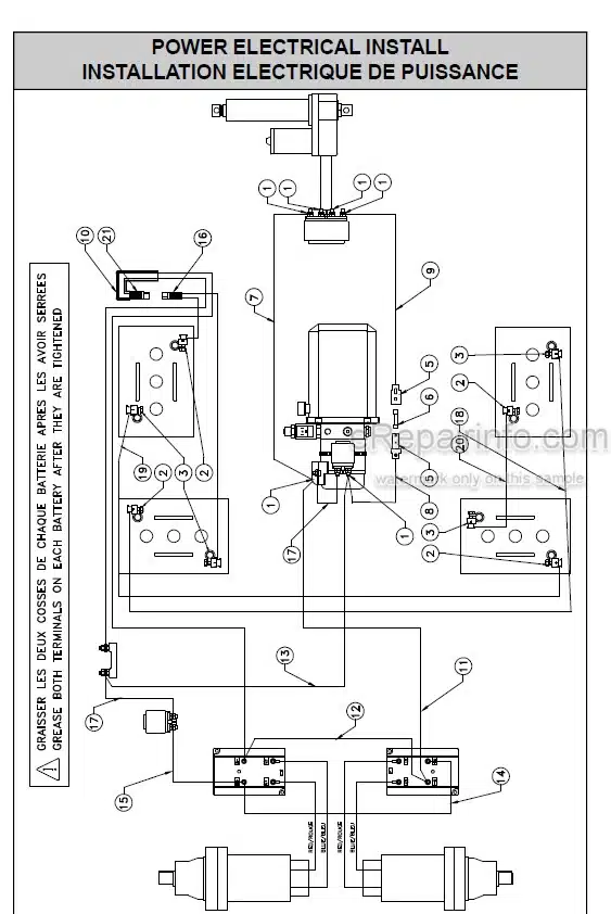 Photo 1 - JLG Grove Junior 8 Spare Parts Manual Mast Boom Lift MA0241-00