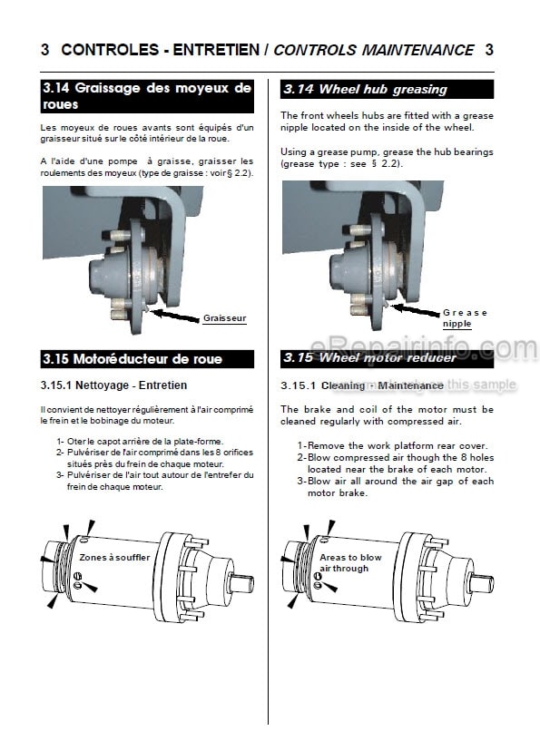 Photo 5 - JLG Grove Toucan Junior 6 Steering Kit Manual Mast Boom Lift MA0262-00