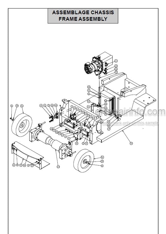Photo 6 - JLG Grove Toucan Junior 6 V1331E Spare Parts Manual Mast Boom Lift MA0202-02