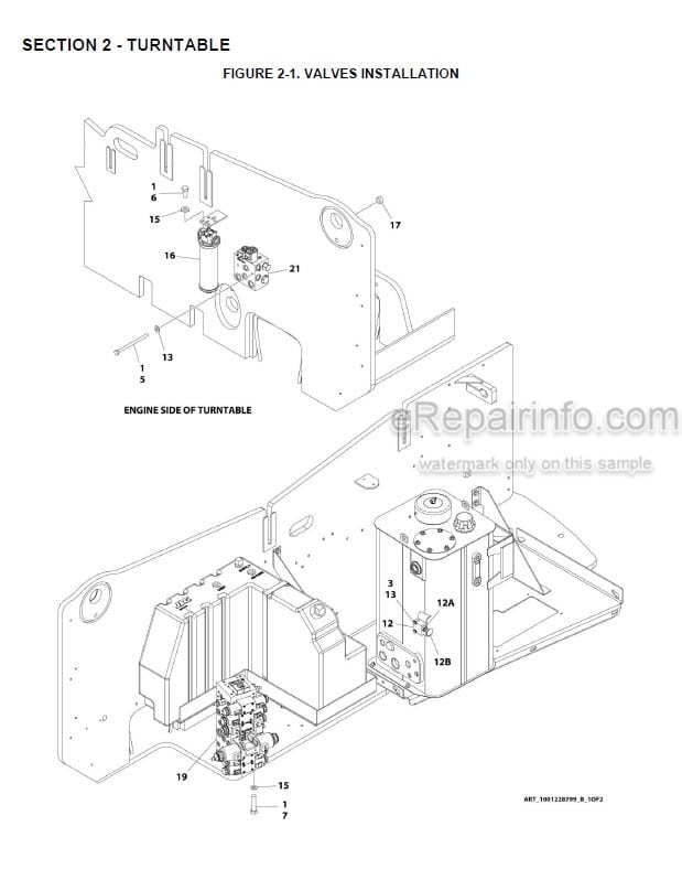 Photo 10 - JLG H800AJ PVC2001 2007 Illustrated Parts Manual Boom Lift 31215044