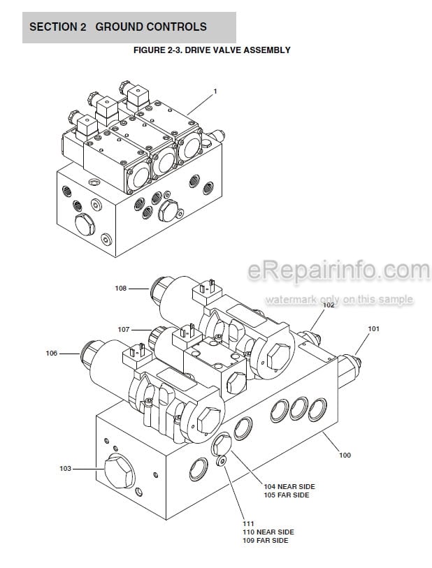 Photo 4 - JLG Liftlux 203-24 Illustrated Parts Manual Scissor Lift SN1