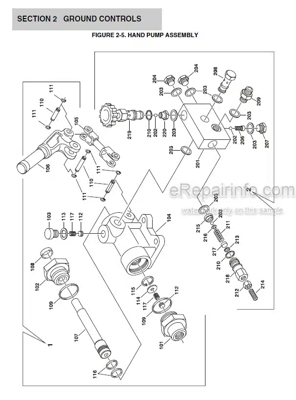 Photo 6 - JLG Liftlux 260-25 Illustrated Parts Manual Scissor Lift 3121317 SN2