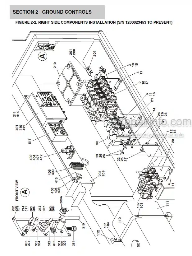Photo 1 - JLG Liftlux 260-25 Illustrated Parts Manual Scissor Lift 3121344 SN1