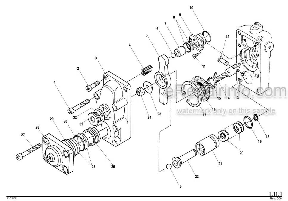 Photo 1 - JLG Lull D-Series Illustrated Parts Manual Telehandler 1100830-005