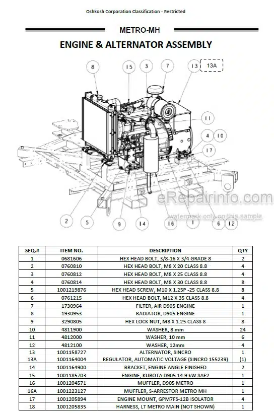Photo 6 - JLG Metro 4000 Illustrated Parts Manual Lighting Tower 3121621