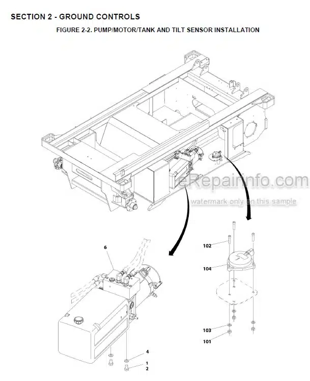 Photo 1 - JLG R10 Illustrated Parts Manual Scissor Lift 3121689