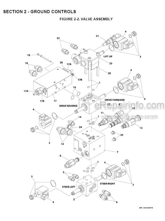 Photo 9 - JLG R1532I R1932 R1932I PVC1910 2004 Illustrated Parts Manual Scissor Lift 31215089