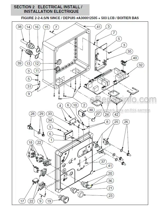 Photo 6 - JLG Toucan 910 Spare Parts Manual Mast Boom Lift