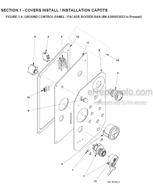Photo 6 - JLG Toucan 8E 20E Illustrated Parts Manual Mast Boom Lift 31210229 SN2