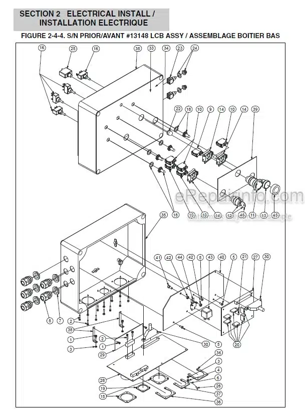 Photo 4 - JLG Toucan 1310 Illustrated Parts Manual Mast Boom Lift 31210060