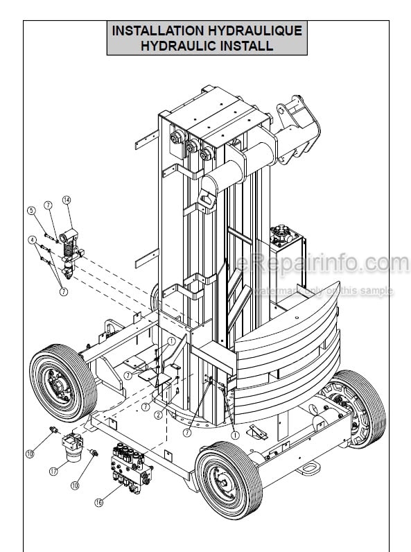 Photo 9 - JLG Toucan 800 Spare Parts Manual Mast Boom Lift MA0161-00