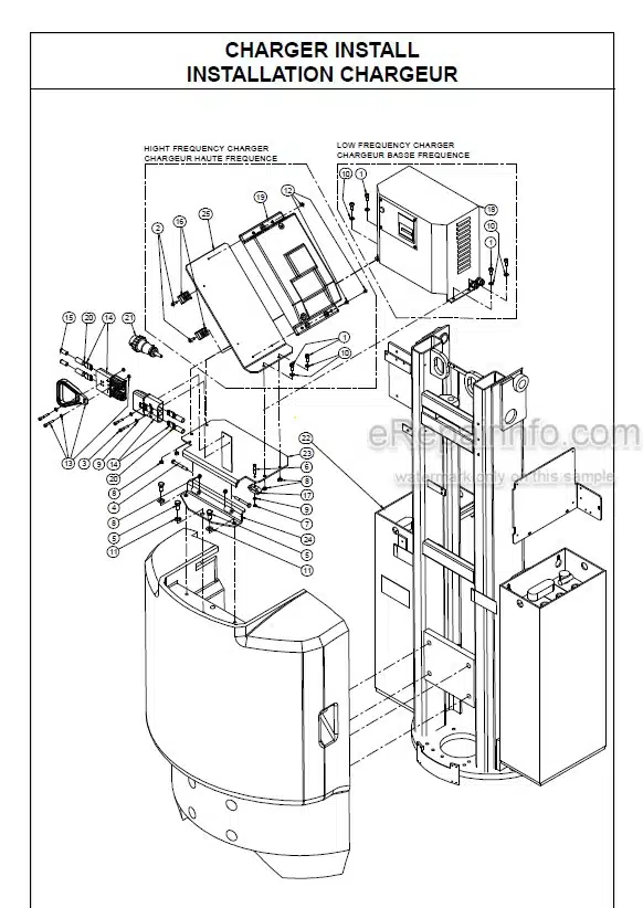 Photo 5 - JLG Toucan 1010 Illustrated Parts Manual Mast Boom Lift 31210057