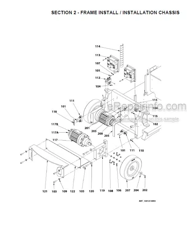 Photo 5 - JLG Toucan E18MJ E26MJ Illustrated Parts Manual Mast Boom Lift 31210008