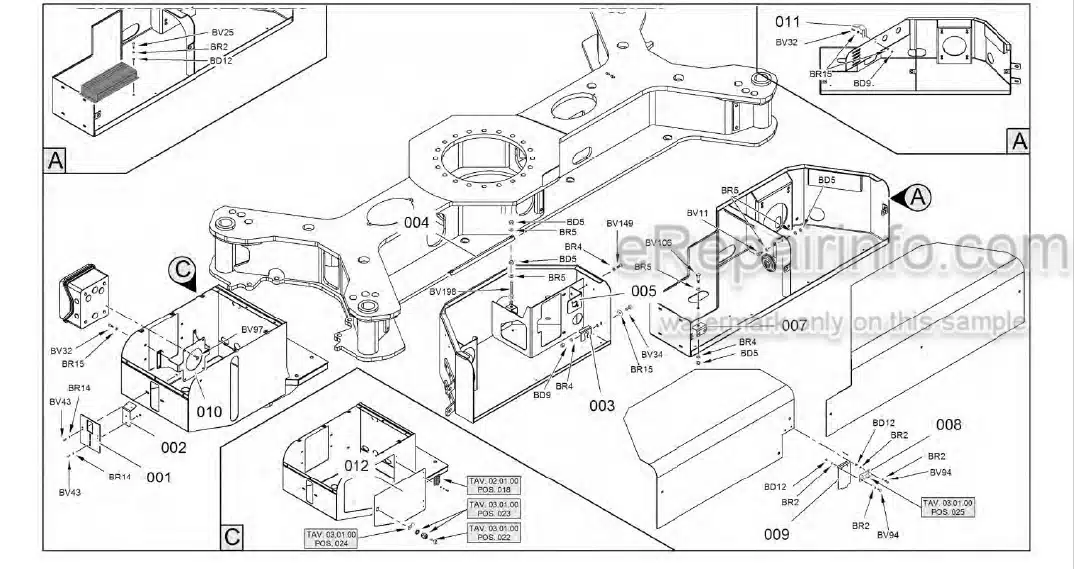 Photo 6 - JLG X17J-3 X17J-4 Illustrated Parts Manual Compact Crawler Boom Lift 3121602