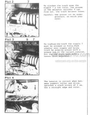 Photo 7 - Liebherr PR742 PR752 Series 2 Litronic Service Manual Crawler Dozer TM1946