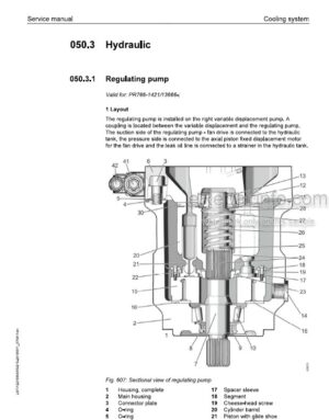 Photo 7 - Liebherr RL422 RL22 RL42 RL52 Series 2 Litronic Service Manual Pipe Layer