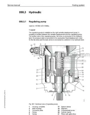Photo 7 - Liebherr RL422 RL22 RL42 RL52 Series 2 Litronic Service Manual Pipe Layer