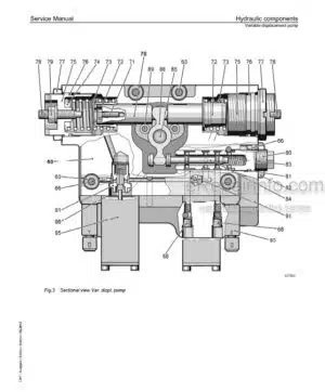 Photo 4 - Liebherr RL44 RL64 Series 4 Litronic Service Manual Pipe Layer