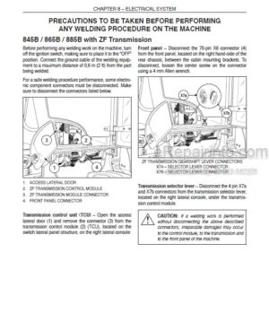 Photo 6 - Case 821F 921F Operators Manual Wheel Loader 47535462