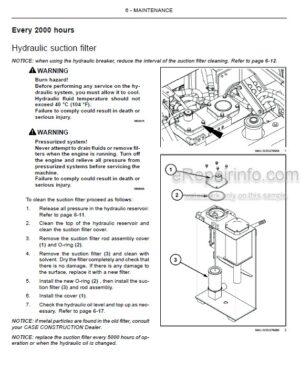 Photo 1 - Case CX57CSR Operators Manual Midi Excavator 47545281