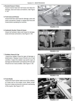 Photo 9 - Fiat-Kobelco E235SR Evolution Operators Manual Excavator 604.21.091.00