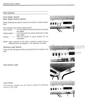 Photo 5 - Kobelco LK450-II Operators Manual Wheel Loader S2RL1009E-00