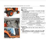 Photo 2 - Kubota BX1850 To LA243 Workshop Manual Tractor Rotary Mower Front Loader 9Y011-13553