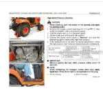 Photo 2 - Kubota BX1850 To LA243 Workshop Manual Tractor Rotary Mower Front Loader 9Y011-13553