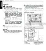 Photo 2 - Kubota J106-STD To J320-AUS Operators Manual Diesel Generator G3907-8911-5