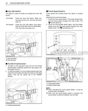 Photo 1 - Kubota KX040-4 Operators Manual Compact Excavator RD158-8121-3