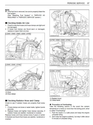 Photo 5 - Kubota M96SDTM Operators Manual Tractor 3N470-9971-2