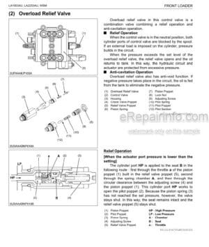 Photo 5 - Kubota LA1301 LA1601 Workshop Manual Front Loader 97897-17010