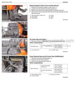 Photo 6 - Kubota M7040DT-SU Workshop Manual Tractor 9Y111-04573