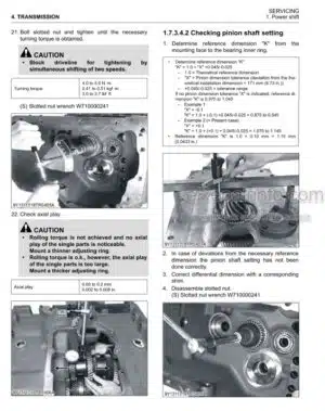 Photo 4 - Kubota M7-131 M7-151 M7-171 Workshop Manual Tractor 9Y111-12187