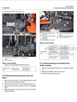 Photo 6 - Kubota GR2100 RCK48GR Workshop Manual Mower 9Y011-15461