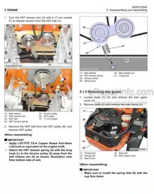 Photo 8 - Kubota Z231JW-AU Workshop Manual Utility Vehicle 9Y111-22181