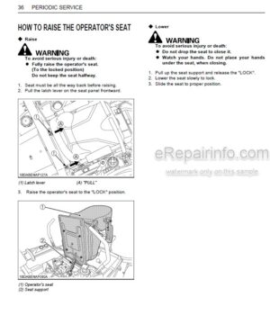 Photo 1 - Kubota ZD1011-AU Operators Manual Zero Turn Mower K3414-7126-1