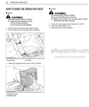 Photo 5 - Kubota ZD1011-AU Operators Manual Zero Turn Mower K3414-7126-1