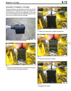 Photo 5 - Bomag BC972RB-2 BC1172RS-2 Service Manual Sanitary Landfill Compactor 00891709