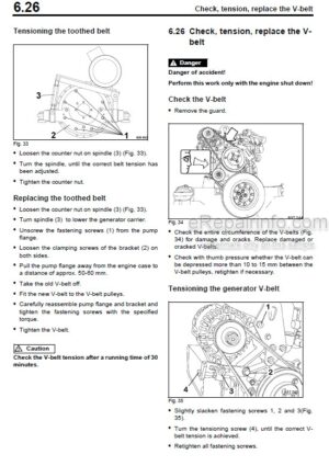 Photo 6 - Bomag BF600C-HSE BF600C-HCE Service Manual Road Finisher 00892122