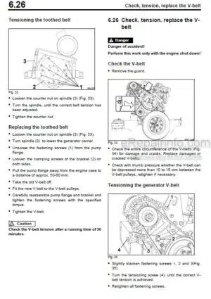 Photo 3 - Bomag BF600C-HSE BF600C-HCE Service Manual Road Finisher 00892122