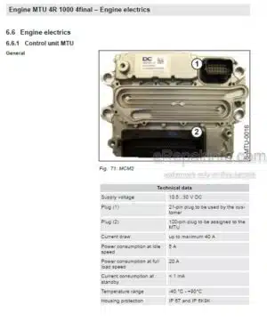 Photo 6 - Bomag BM500-15 BM600-15 Service Manual Compact Milling Machine 00891685