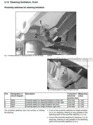 Photo 9 - Bomag BM2000-60 Service Manual Cold Milling Machine 00891036 SN1