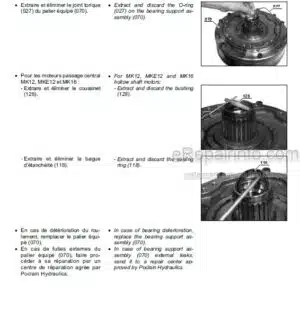 Photo 3 - Bomag BM500-15 BM600-15 Service Manual Compact Milling Machine 00891685