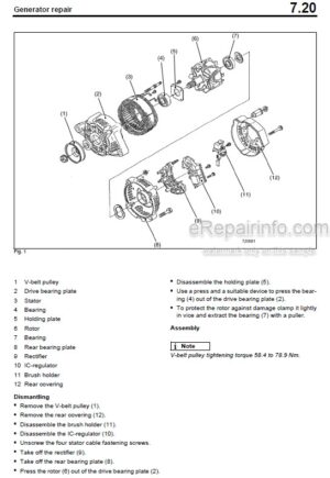 Photo 6 - Bomag BR27RH-4I Service Manual Rubber Tire Roller 00892289