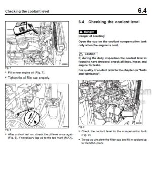 Photo 7 - Bomag BW135AD-5 BW138AC-5 BW138AD-5 Service Manual Tandem Vibratory Combination Roller 00840134 SN2