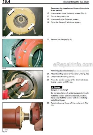 Photo 6 - Bomag BW154AP AM Service Manual Tandem Vibratory Roller 00891533
