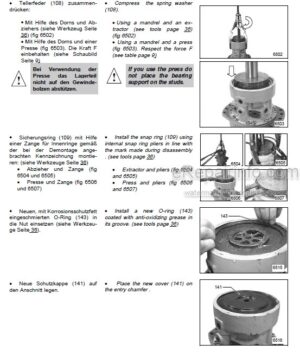 Photo 7 - Bomag BW161AC-50 BW161AD-50 BW161ADO-50 Service Manual Tandem Vibratory Roller 00840194