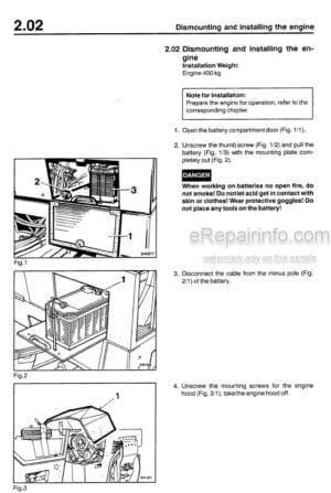 Photo 7 - Bomag BC672RB-2 To BC772EB-2 Service Manual Sanitary Landfill Fast Moving Soil Compactor 00891153