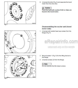 Photo 12 - Bomag BW211D-40 To BW213PD-40 Service Manual Single Drum Roller 00891163 SN2